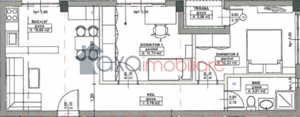 Apartament 3 camere de vanzare in Cluj-napoca, cartier Gheorgheni