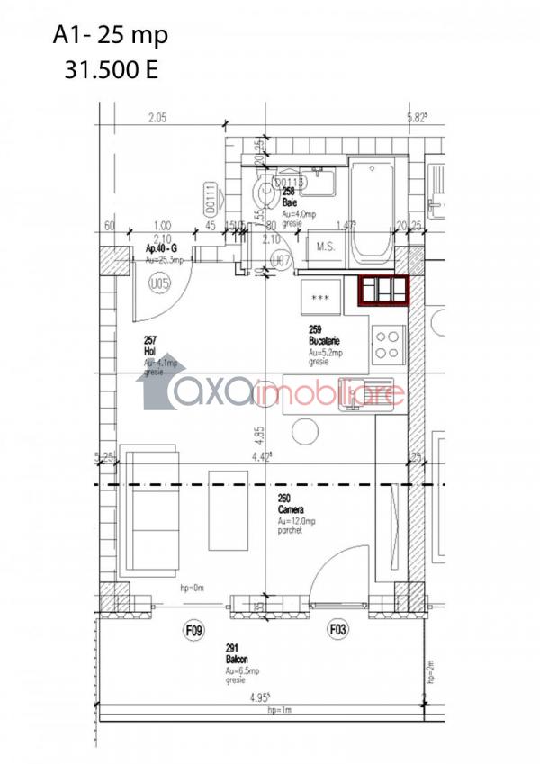 Apartament 1 camere de vanzare in Cluj-napoca, cartier Zorilor