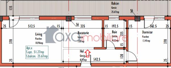 Apartament 2 camere de vanzare in Cluj-napoca, cartier Marasti