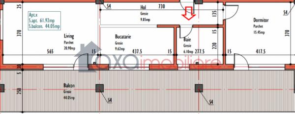 Apartament 2 camere de vanzare in Cluj-napoca, cartier Marasti