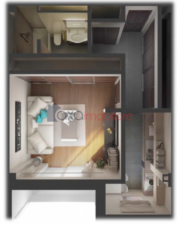 Apartament 1 camere de vanzare in Cluj-napoca, cartier Gheorgheni