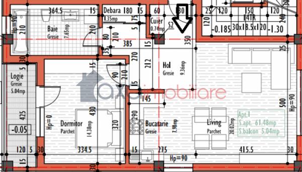 Apartament 2 camere de vanzare in Cluj-napoca, cartier Buna Ziua