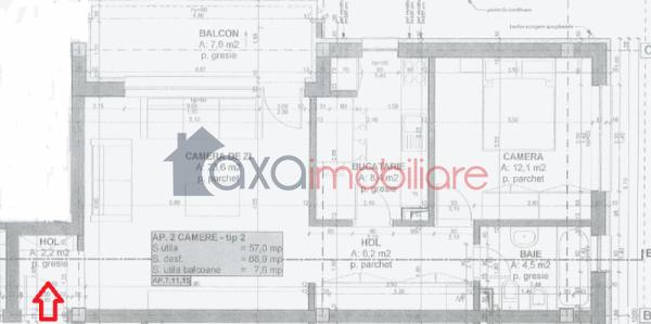 Apartament 2 camere de vanzare in Cluj-napoca, cartier Buna Ziua