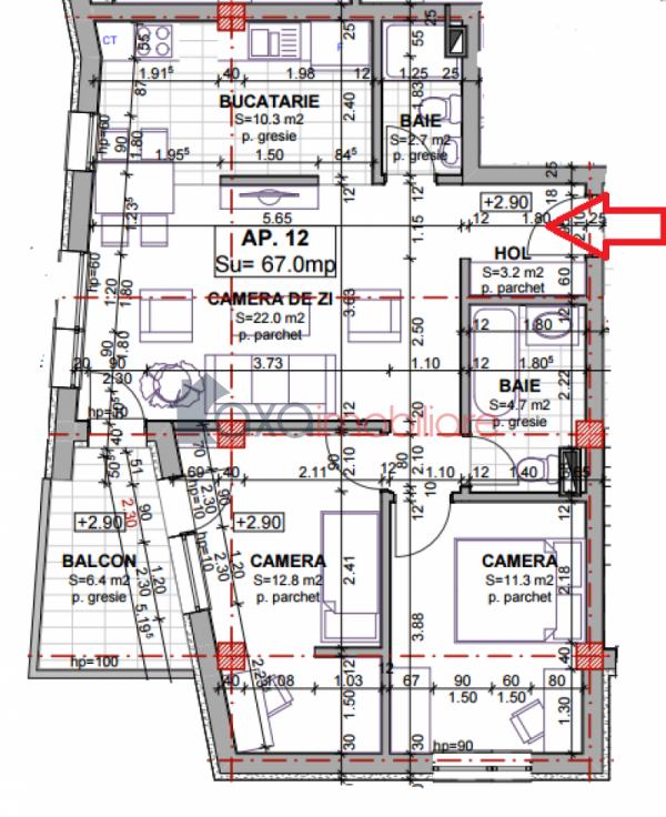 Apartament 3 camere de vanzare in Cluj-napoca, cartier Gheorgheni