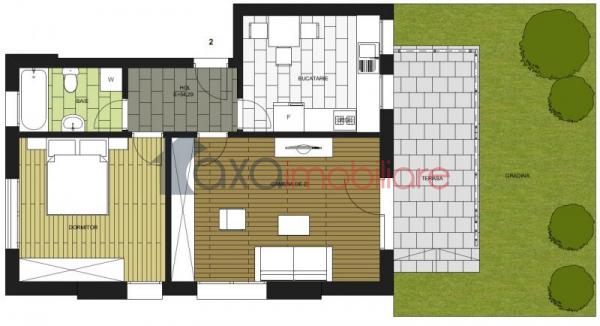 Apartament 2 camere de vanzare in Cluj-napoca, cartier Gheorgheni