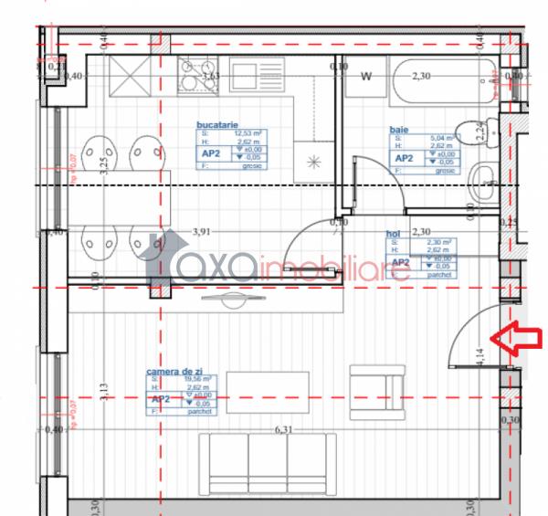 Apartament 1 camere de vanzare in Cluj-napoca, cartier Marasti