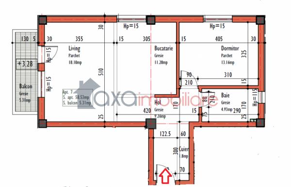 Apartament 2 camere de vanzare in Cluj-napoca, cartier Marasti