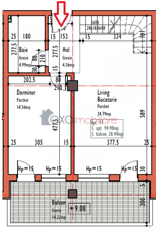 Apartament 4 camere de vanzare in Cluj-napoca, cartier Marasti