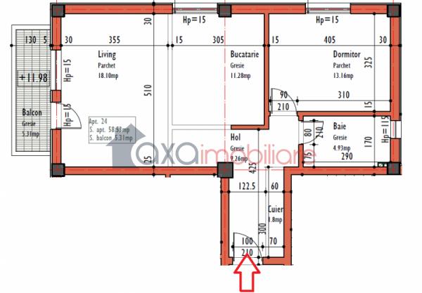 Apartament 2 camere de vanzare in Cluj-napoca, cartier Marasti
