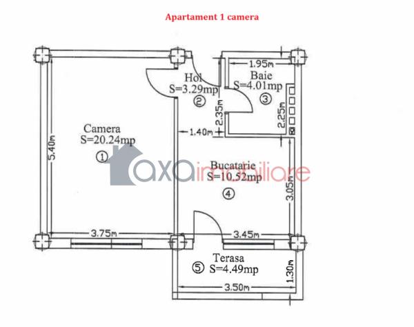 Apartament 1 camere de vanzare in Cluj-napoca, cartier Gheorgheni