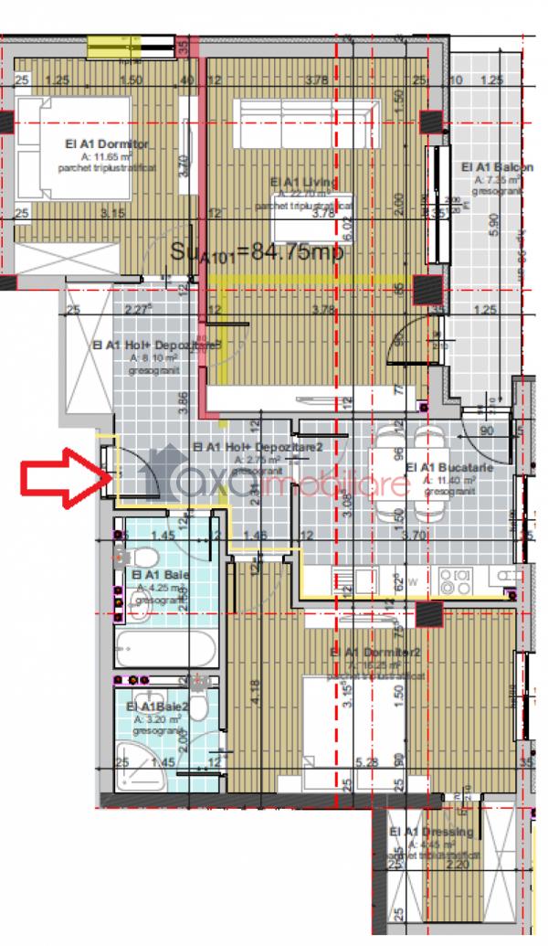 Apartament 3 camere de vanzare in Cluj-napoca, cartier Buna Ziua
