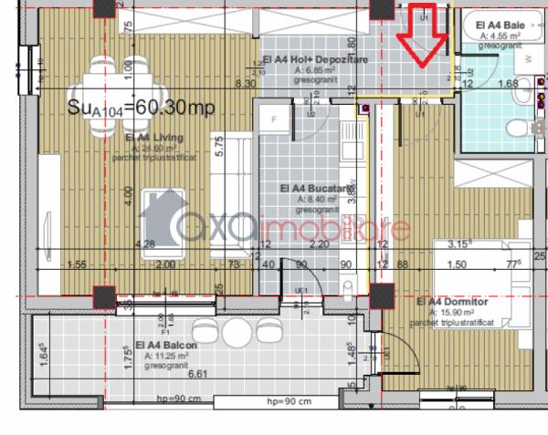Apartament 2 camere de vanzare in Cluj-napoca, cartier Buna Ziua