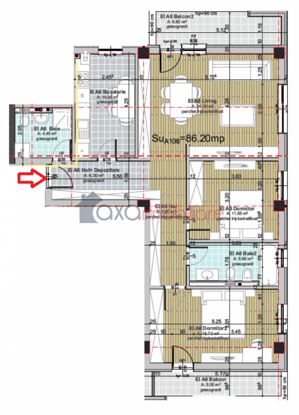 Apartament 3 camere de vanzare in Cluj-napoca, cartier Buna Ziua