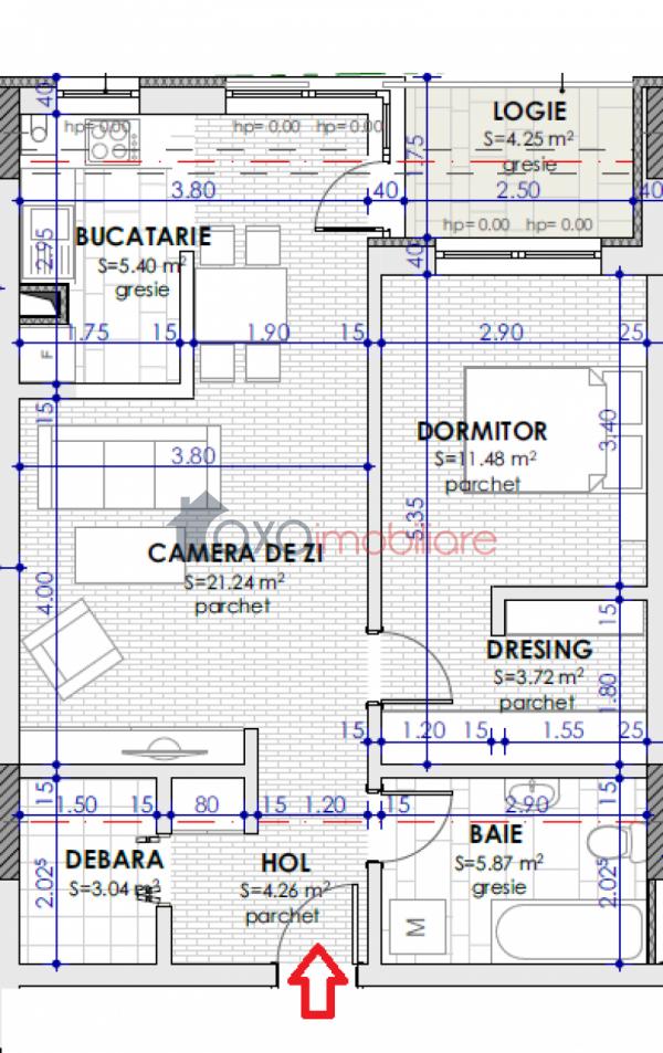 Apartament 2 camere de vanzare in Cluj-napoca, cartier Buna Ziua