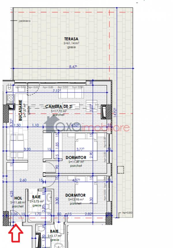 Apartament 3 camere de vanzare in Cluj-napoca, cartier Buna Ziua