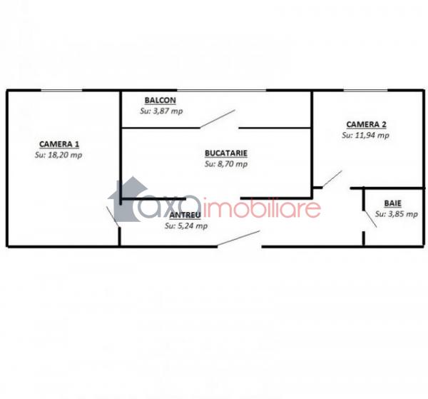 Apartament 2 camere de vanzare in Cluj-napoca, cartier Marasti