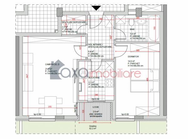 Apartament 2 camere de vanzare in Cluj-napoca, cartier Andrei Muresanu