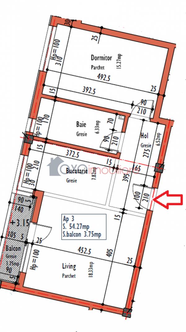 Apartament 2 camere de vanzare in Cluj-napoca, cartier Marasti