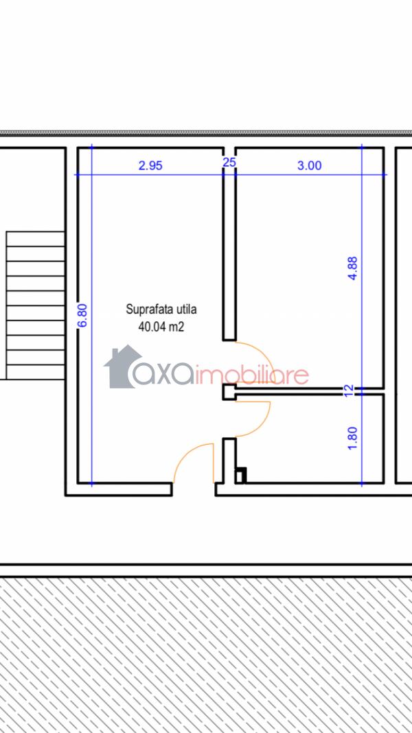 Apartament 2 camere de vanzare in Floresti