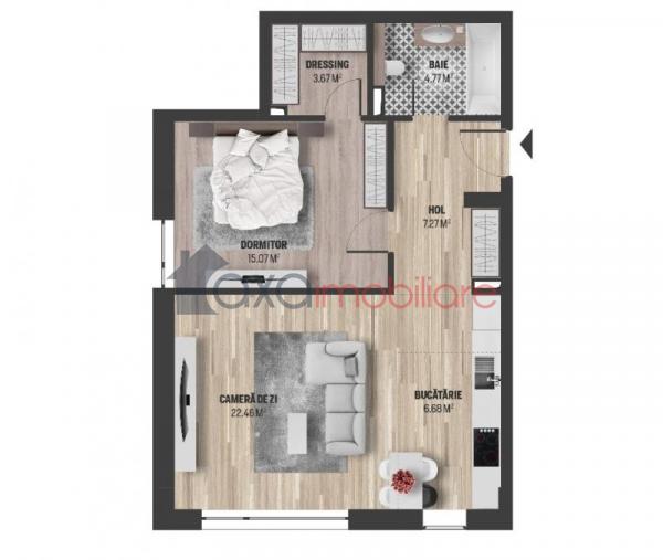 Apartament 2 camere de vanzare in Cluj-napoca, cartier Gheorgheni