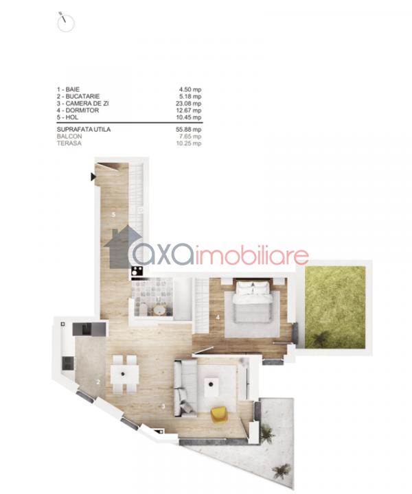 Apartament 2 camere de vanzare in Cluj-napoca, cartier Gheorgheni