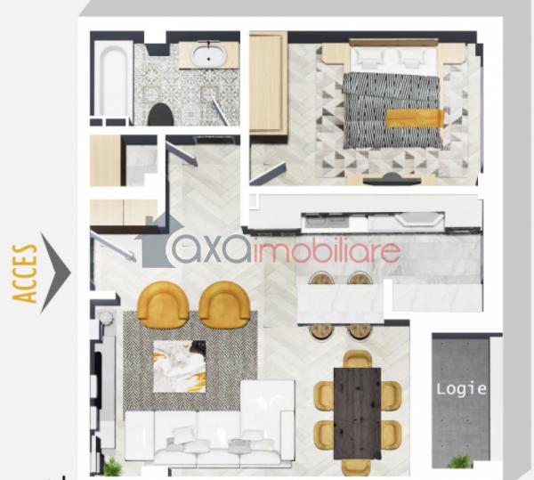 Apartament 2 camere de vanzare in Cluj-napoca, cartier Marasti
