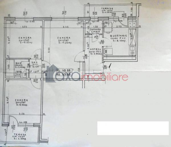Apartament 3 camere de vanzare in Cluj-napoca, cartier Grigorescu