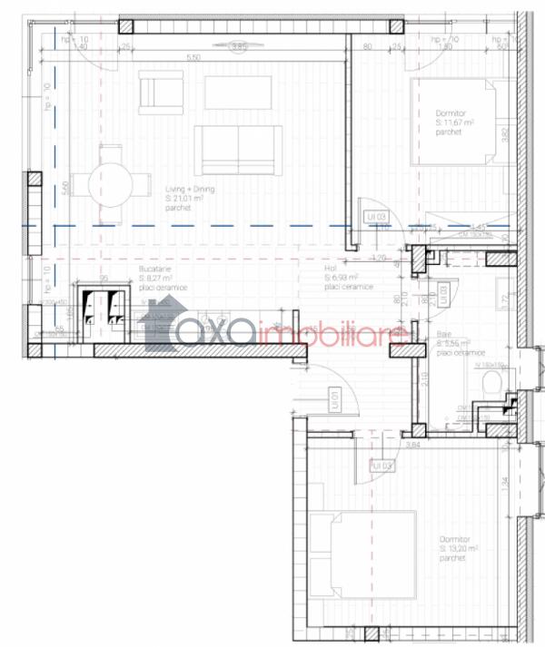 Apartament 3 camere de vanzare in Cluj-napoca, cartier Dambul Rotund