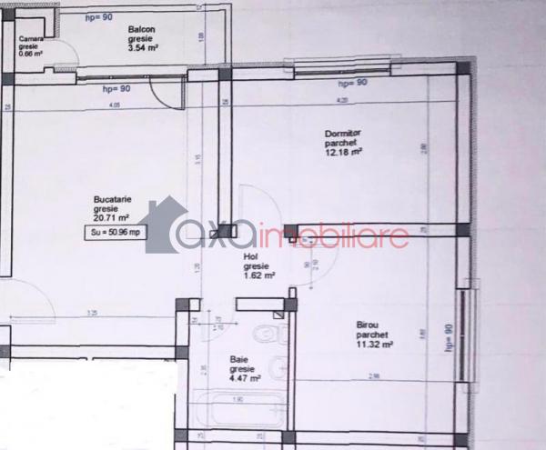 Apartament 3 camere de vanzare in Floresti