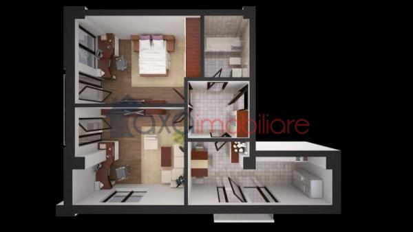 Apartament 2 camere de vanzare in Cluj-napoca, cartier Marasti